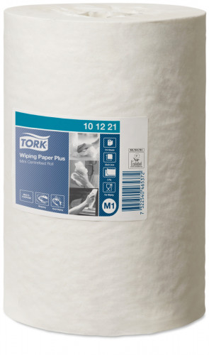 Bobine à dévidage central blanc ouate de cellulose 35x21,5 cm Tork (11 pièces)