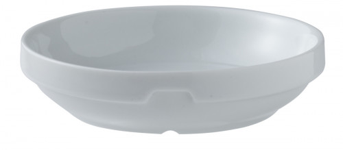 Assiette plate rond blanc porcelaine Ø 13 cm Cafett Pro.mundi