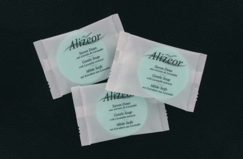 Savons ronds 12g floral Alizeor (250 pièces)