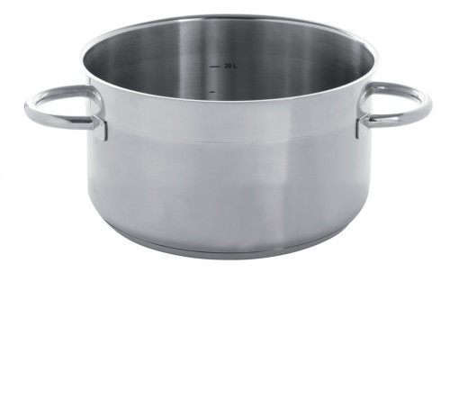 Faitout inox Sans revêtement Sans couvercle Ø 36 cm 14 cm 14,2 L Qualiplus Pro.cooker