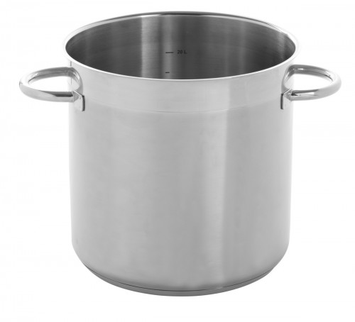 Marmite inox Sans revêtement Sans couvercle Ø 28 cm 28 cm 17 L Qualiplus Pro.cooker