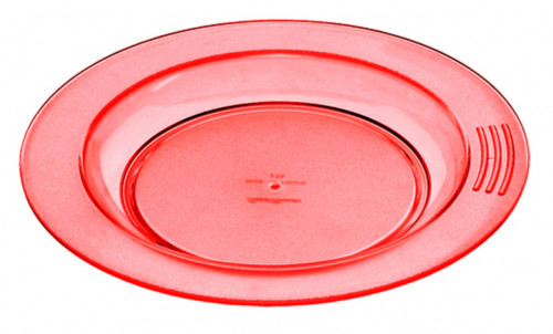 Assiette creuse rond orange copolyester Ø 23 cm Vaisselle Copolyester Saint Romain