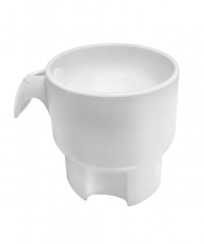 Tasse blanc copolyester 25 cl Vaisselle Copolyester Saint Romain