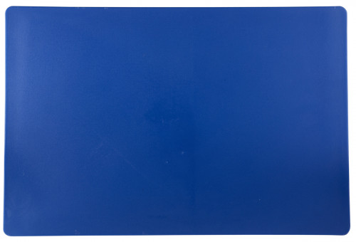 Planche à découper polyéthylène haute densité (pehd) bleu 60x40 cm Pâtissier Sans rigole Réversible Pro.cooker