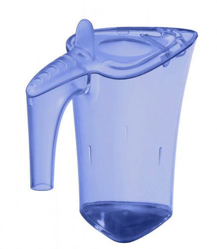 Carafe à débit régulé bleu copolyester 50 cl Saint Romain