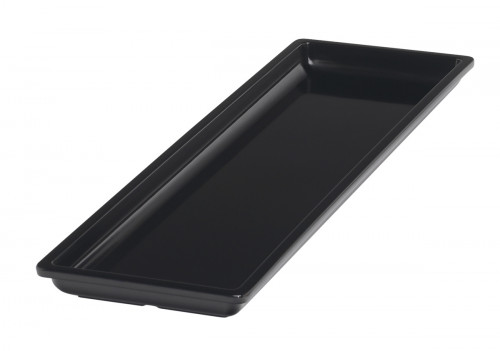 Bac noir mélamine 53 cm Vestah Platex