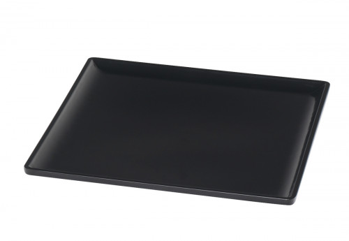 Plat GN1/2 noir mélamine 32,5 cm Vestah Platex