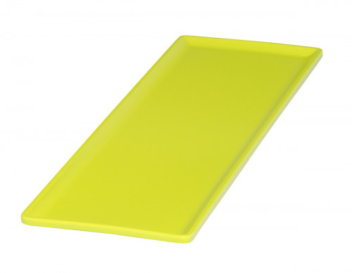 Plat GN2/4 vert mélamine 53 cm Vestah Platex