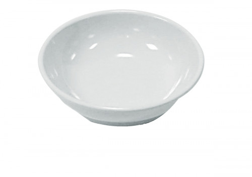 Coupelle à sauce rond blanc mélamine Ø 6,5 cm Platex