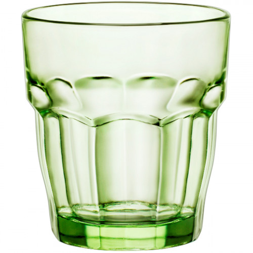 Gobelet forme basse vert verre trempé 27 cl Rock Bar Bormioli Rocco