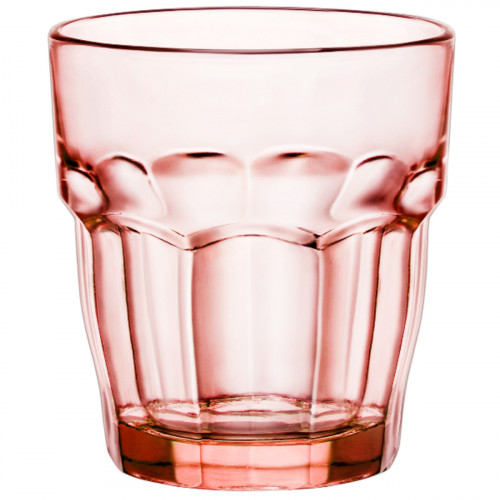 Gobelet forme basse orange verre trempé 27 cl Rock Bar Bormioli Rocco