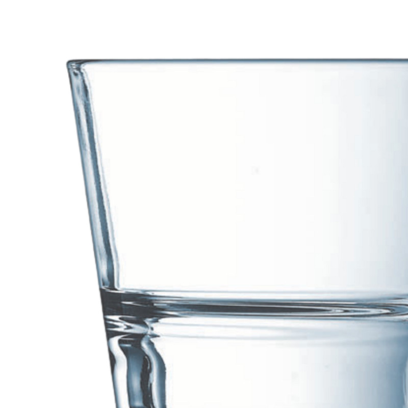 Gobelet forme basse verre trempé 32 cl Stack Up Arcoroc