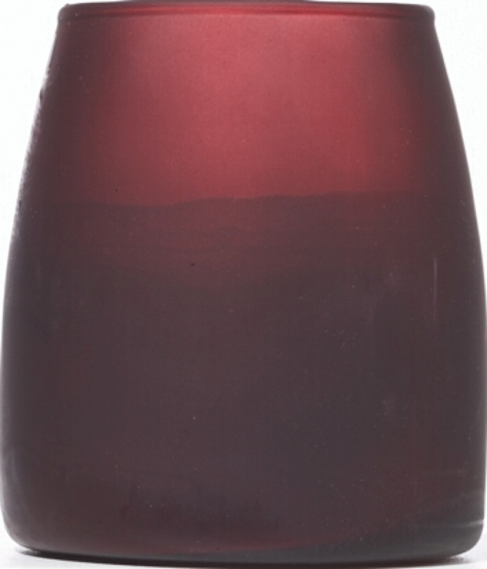 Photophore conique marron Ø 8,2 cm 9 cm Soft Glow Spaas