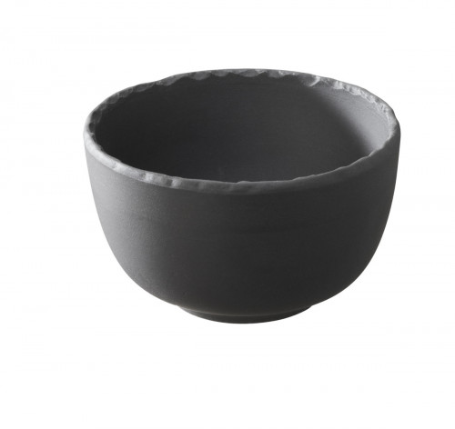 Bol rond gris porcelaine culinaire Ø 10 cm Basalt Revol