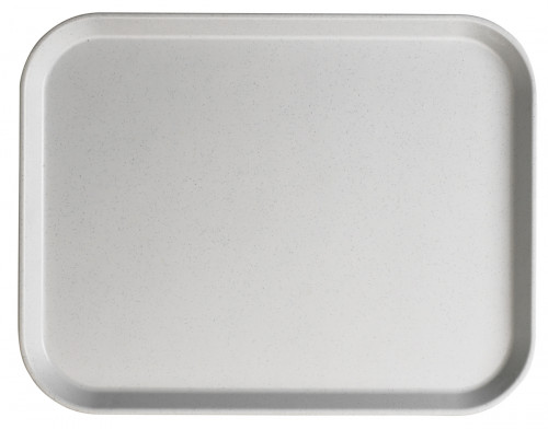 Plateau polyester gris 46x36 cm Eco Cambro