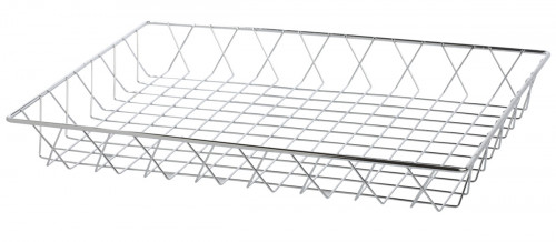 Corbeille rectangulaire inox 45,2x30,5x5,5 cm Pro.mundi