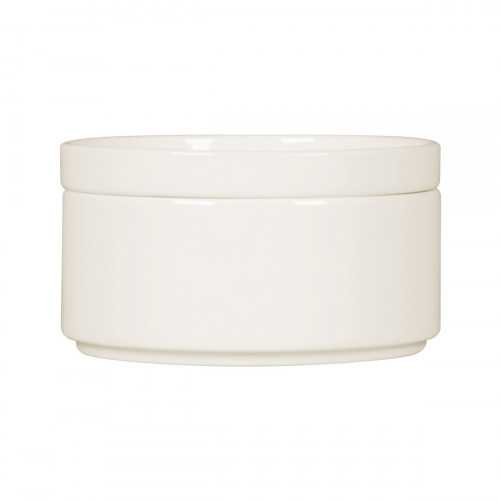 Coupelle rond ivoire porcelaine vitrifiée Nordic Rak