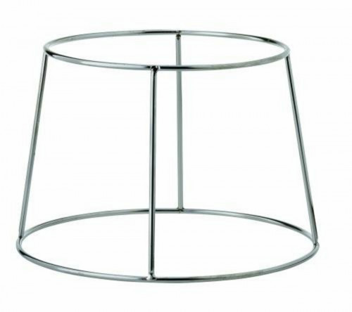 Porte plateau fruits de mer rond gris acier Ø 27 cm Pro.mundi