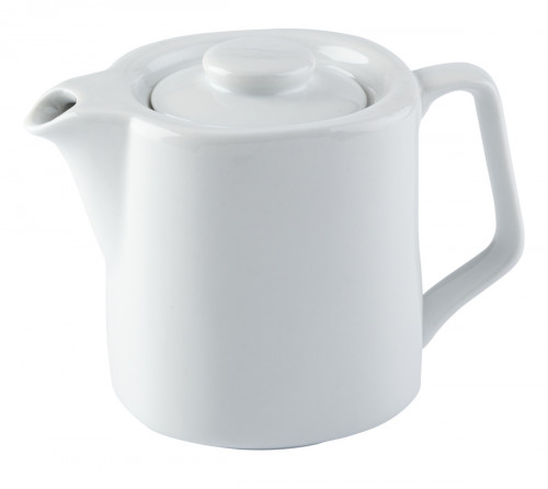 Théière rond blanc porcelaine 45 cl Ø 9 cm Cafett Pro.mundi