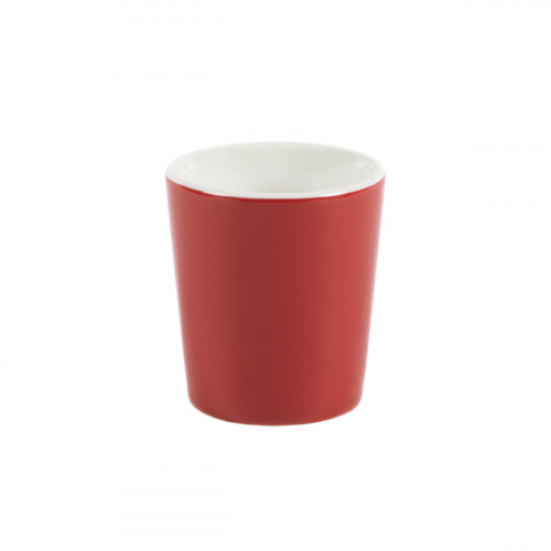 Gobelet rond rouge grès émaillé 10 cl Ø 6 cm Prismo Pro.mundi