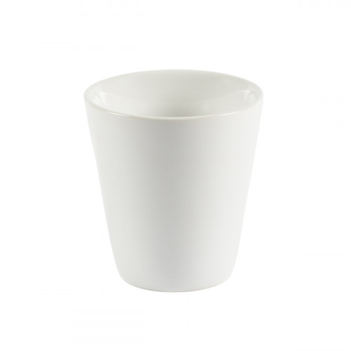 Gobelet rond blanc grès émaillé 20 cl Ø 8,5 cm Prismo Pro.mundi