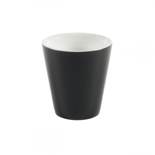 Gobelet rond noir grès émaillé 20 cl Ø 8,5 cm Prismo Pro.mundi