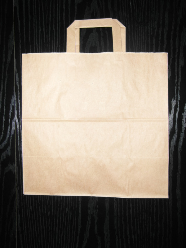 Sac cabas kraft 26x26 cm (250 pièces)