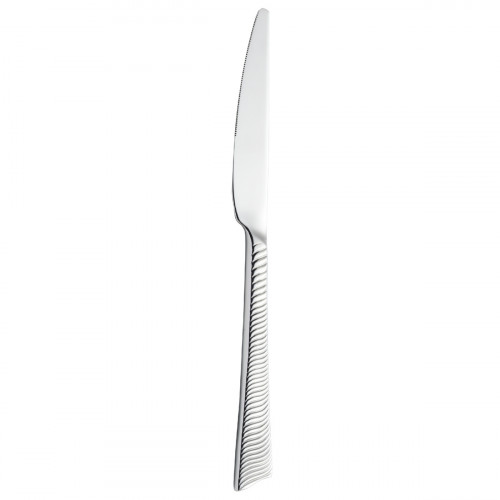 Couteau de table monobloc cranté 23,5 cm Wave Cisele Pro.mundi
