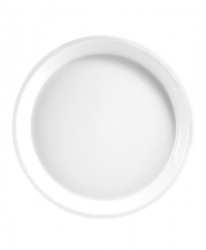 Assiette plate rond blanc porcelaine culinaire Ø 23 cm Regithermie