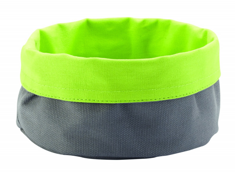 Corbeille rond taupe coton Ø 17 cm 8 cm Artiss Pro.mundi