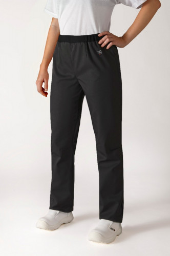 Pantalon femme noir T6 Rosace Robur