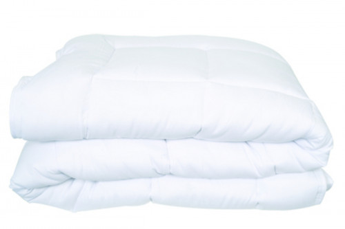 Couette blanc 200x200 cm 400 g/m² plastique