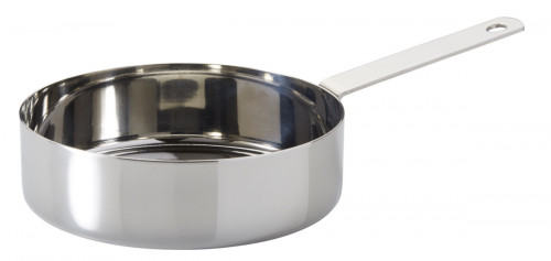 Mini poêle rond inox Ø 12,5 cm Hypinox Pro.mundi