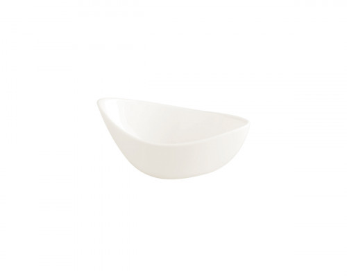Bol ovale ivoire porcelaine vitrifiée 17 cm Minimax Rak