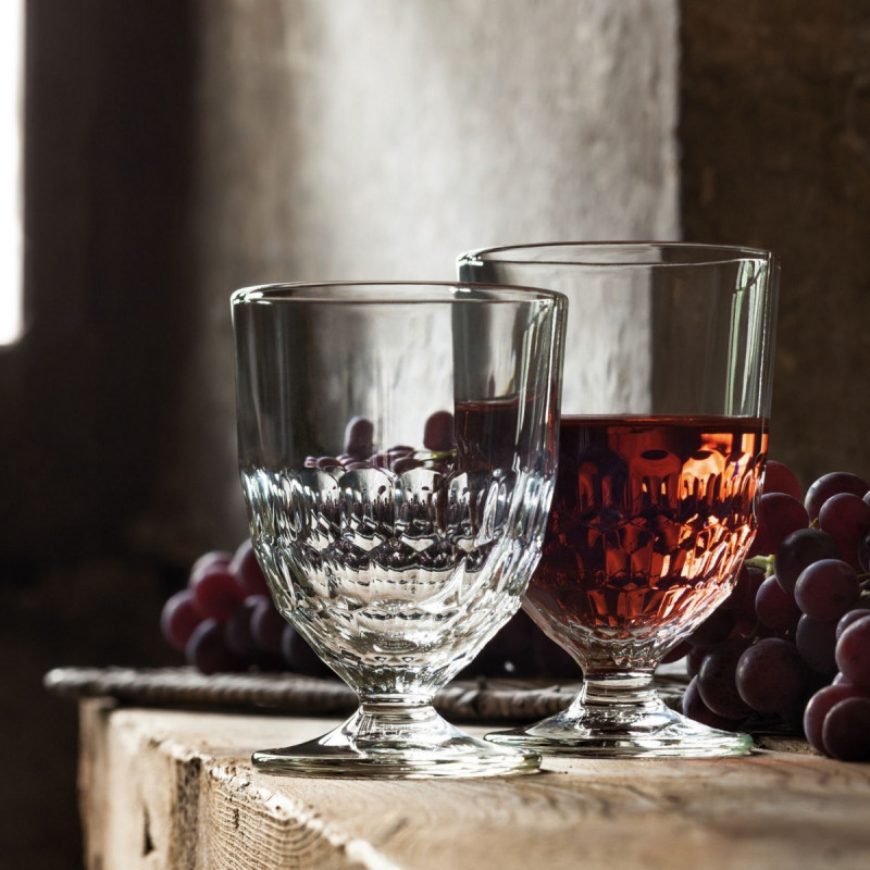 Verre à pied verre pressé 31,5 cl Artois La Rochere