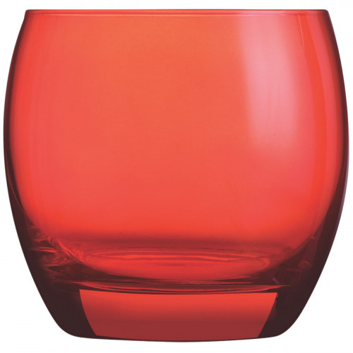 Gobelet forme basse rouge verre 32 cl Salto Arcoroc