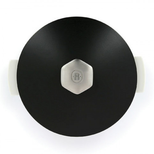 Couvercle pour cocotte porcelaine culinaire noir Ø 13,6 cm 3,1 cm Revolution 2 Revol
