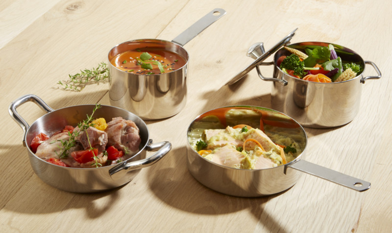 Mini poêlon rond inox Ø 14 cm Hypinox Pro.mundi