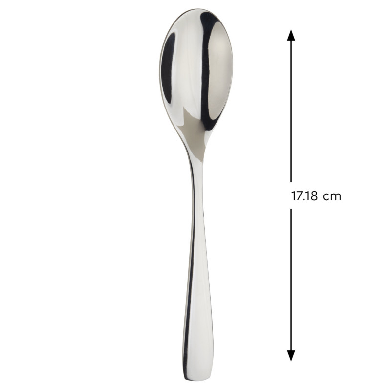Cuillère à dessert inox 18/0 17,18 cm Adagio Pro.mundi