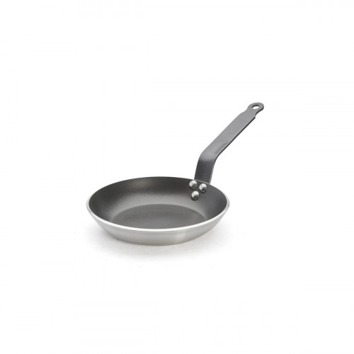 Poêle rond aluminium Revêtement anti-adhésif Ø 28 cm Choc Resto Induction De Buyer
