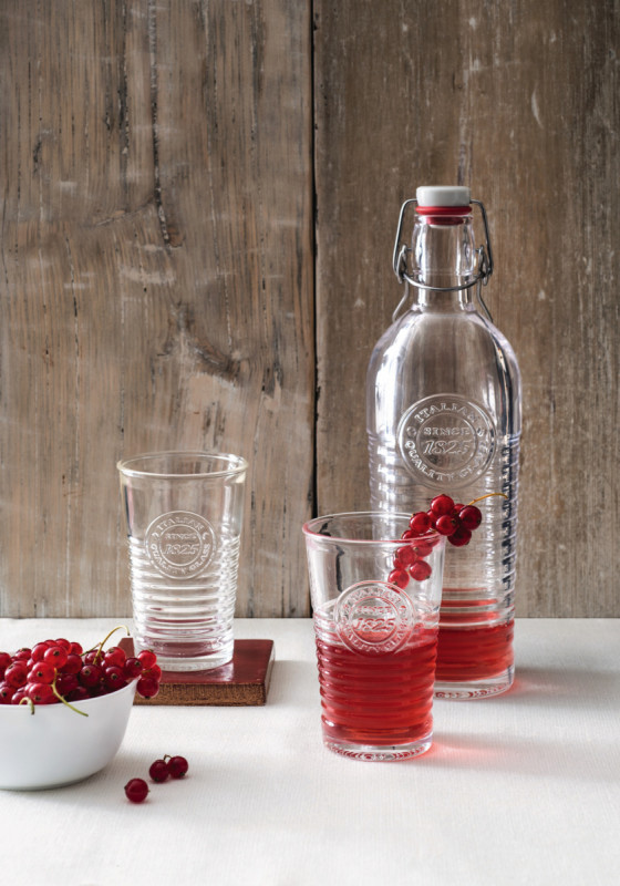 Bouteille avec bouchon verre 120 cl Officina 1825 Bormioli Rocco