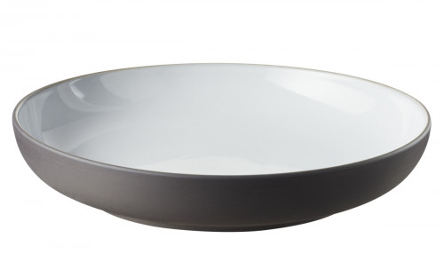 Assiette creuse rond blanc porcelaine culinaire Ø 23,5 cm Solid Revol