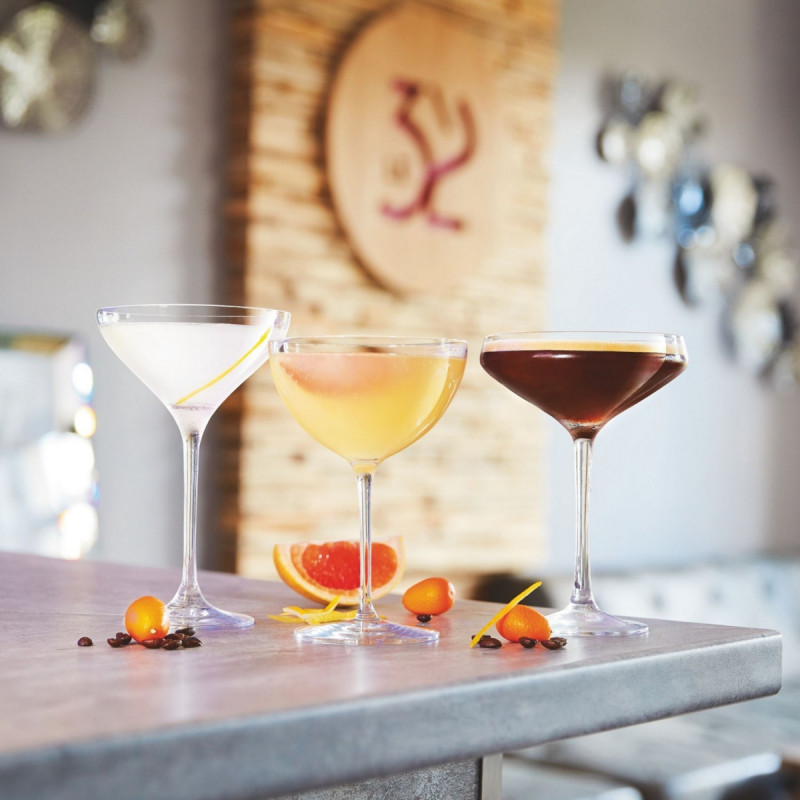 Coupe à cocktail verre cristallin 21 cl Champagne & Cocktail Chef & Sommelier