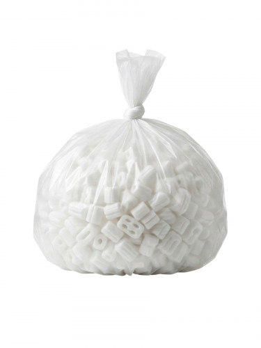Sac à déchets plastique blanc 10 L 10 microns (1000 pièces)