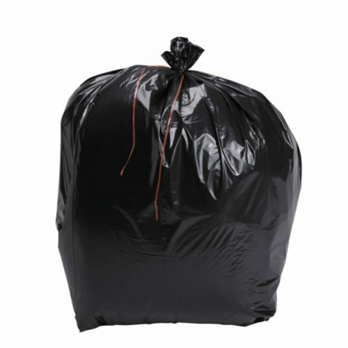 Sac à déchets plastique noir 160 L 49 microns (100 pièces)