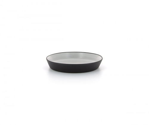Coupelle rond gris porcelaine culinaire Ø 14 cm Equinoxe Revol