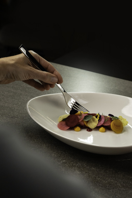 Fourchette de table Fire inox 18/10 21,2 cm Fine Rak