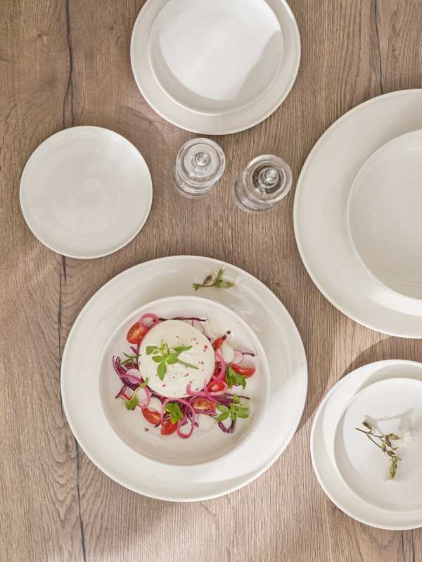 Assiette plate rond blanc porcelaine renforcée Ø 25 cm Artic Accolade