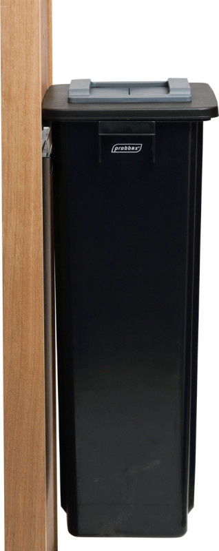Attache murale acier noir Tri Selectif Probbax