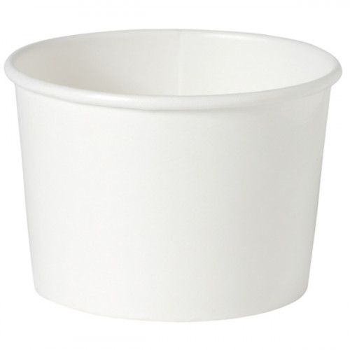 Bol rond blanc Ø 9 cm 4,5 cm 25 cl Duni (50 pièces)
